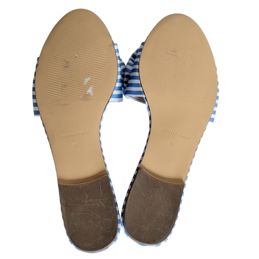 Charles David Something Blue Slides Size 8.5 - Picture 5 of 9